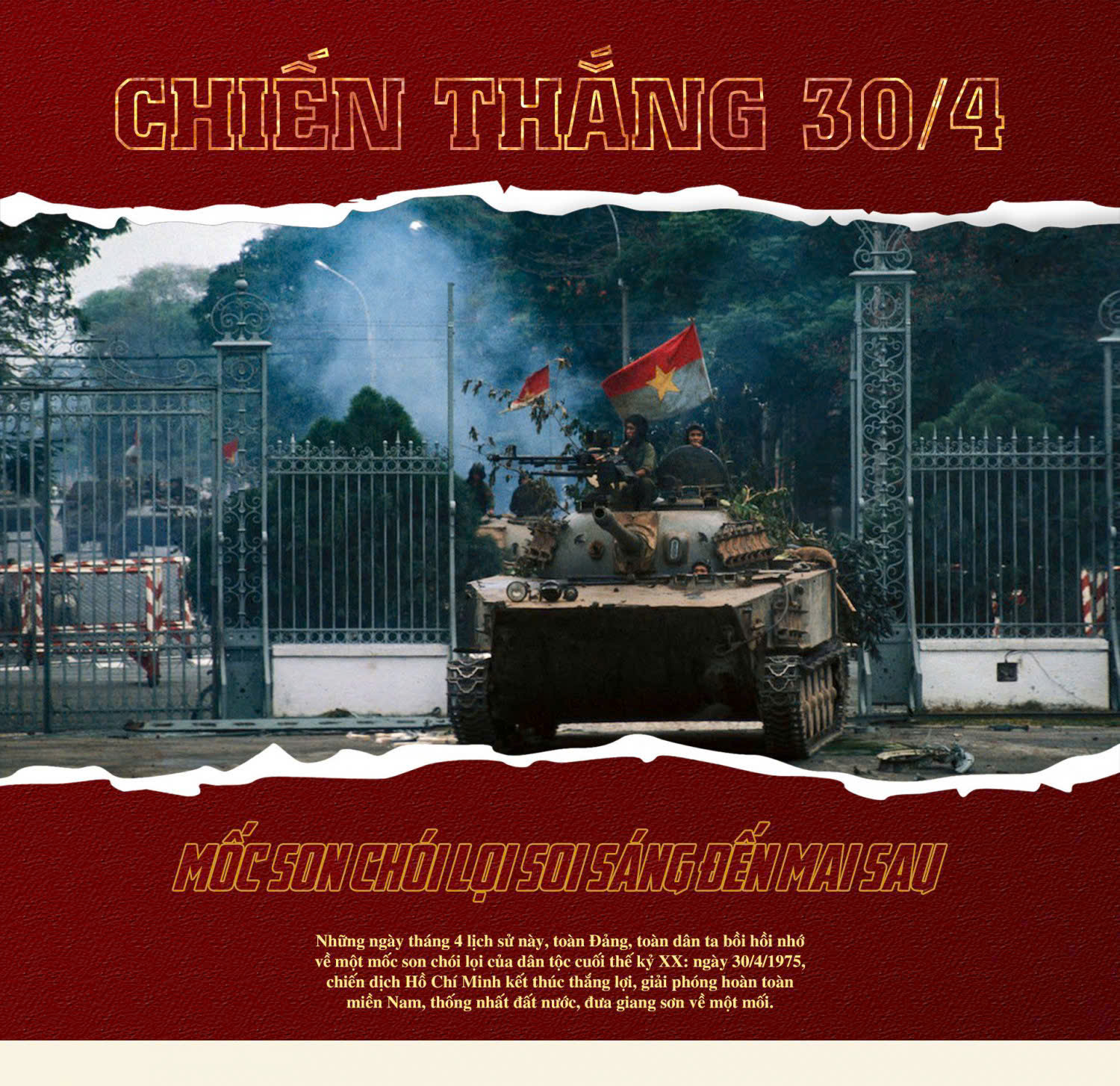 CỦ CHI NGÀY THỐNG NHẤT ĐẤT NƯỚC 30/4/1975-30/4/2025