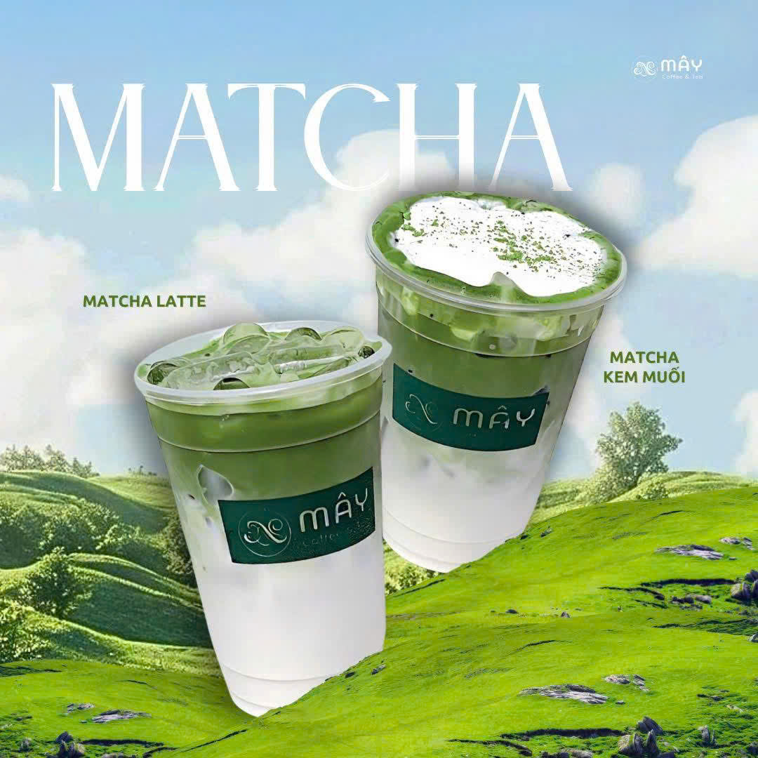 MATCHA LATTE ĐÃ CÓ MẶT TẠI MÂY COFFEE CỦ CHI
